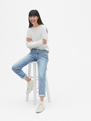 Mid Rise Best Girlfriend Jeans | Gap US