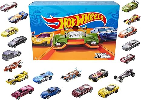 Hot Wheels Toy Cars & Trucks 20 Pack, Set of 20 1:64 Scale Vehicles for Play or Display, Instant ... | Amazon (US)