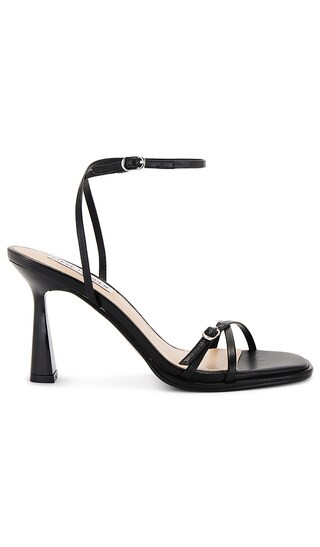 Zarya Heel in Black Leather | Revolve Clothing (Global)