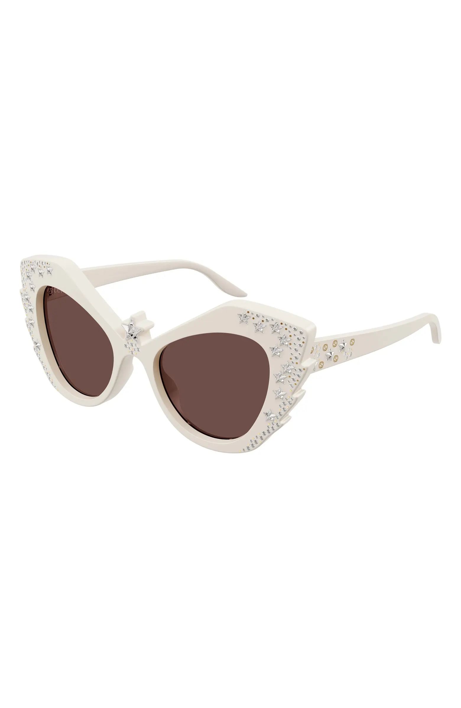 Gucci 52mm Cat Eye Sunglasses | Nordstrom | Nordstrom