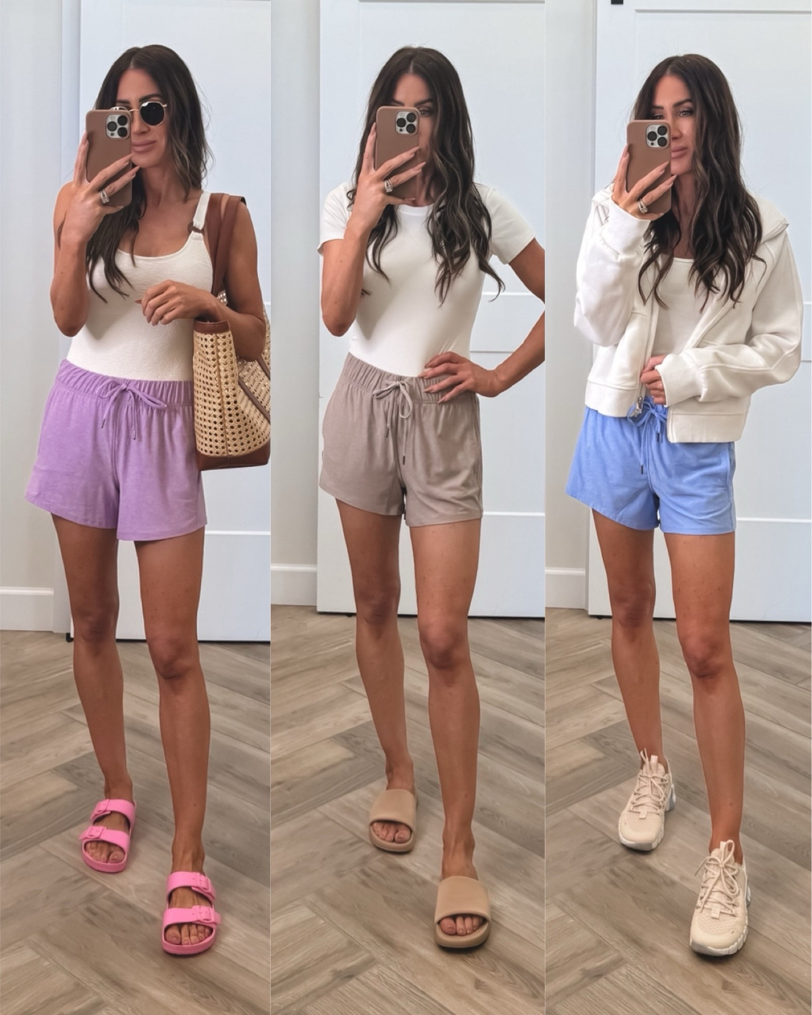 Walmart must have! The softest shorts!! They are buttery soft and perfect for lounging at home or wearing over a swimsuit, or running errands! 
I wear a sz small



#LTKU #LTKSeasonal #LTKOver40