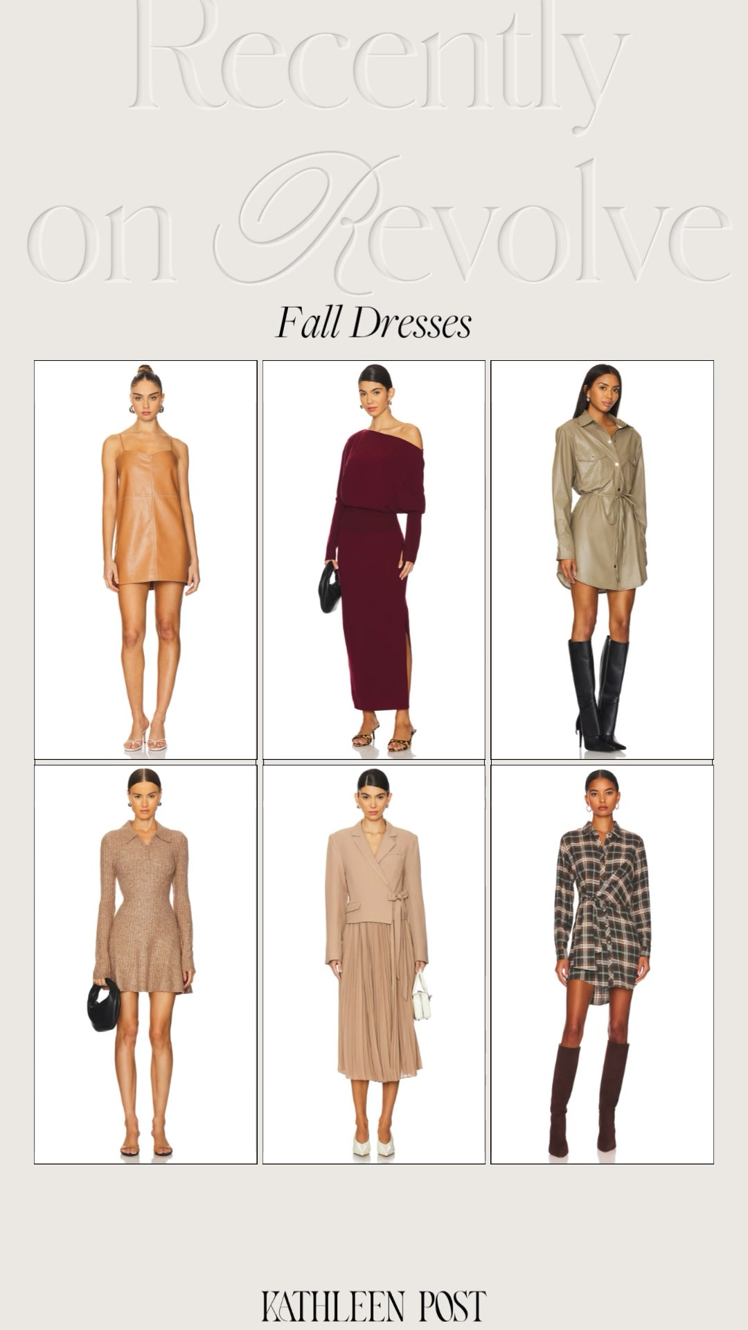 Revolve Fall Dresses!

#kathleenpost #revolve #dresses



#LTKStyleTip #LTKSeasonal #LTKHoliday