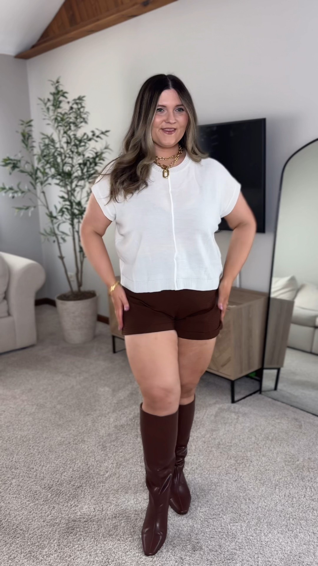 Midsize style rule #1: There are no rules. ⚡️ Stopped hiding and started styling. @amazonfindsandfashion 

#LTKMidsize #LTKgrwm #LTKootd