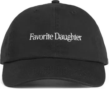 Favorite Daughter Classic Logo Cotton Twill Baseball Cap | Nordstrom | Nordstrom