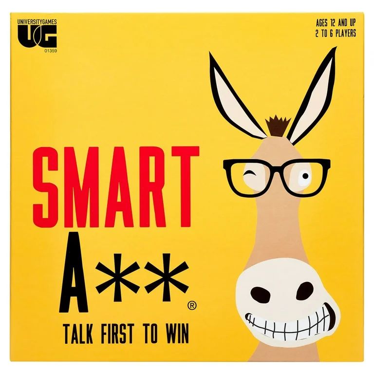 Smart A** Party Game from University Games, 2 to 6 Players Ages 12 and Up - Walmart.com | Walmart (US)