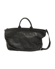 Made In Italy Leather Embossed Tote Bag | Handbags | Marshalls | Marshalls
