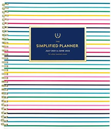 Academic Planner 2021-2022, Simplified by Emily Ley for AT-A-GLANCE Weekly & Monthly Planner, 8-1... | Amazon (US)