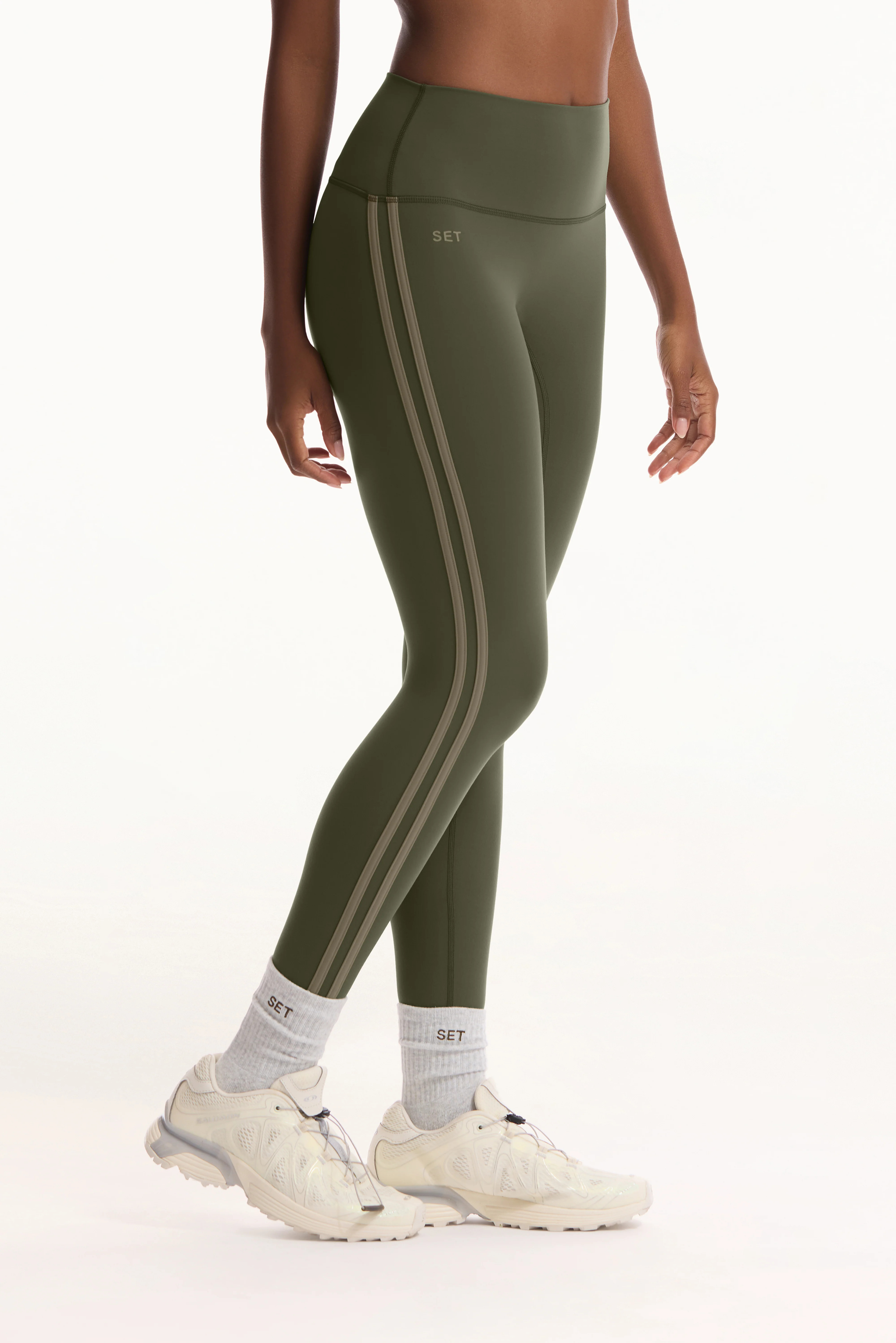 LUXFORM® LUX HIGH-RISE DUO STRIPE LEGGINGS - SURGE | SET Active