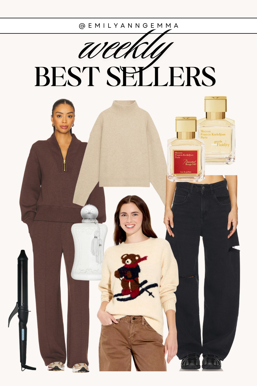 Weekly best sellers! Varley set, Target sweater, Zara sweater, Baccarat perfume, and more of your favorites this week. 

 #LTKSeasonal #LTKStyleTip #LTKBeauty