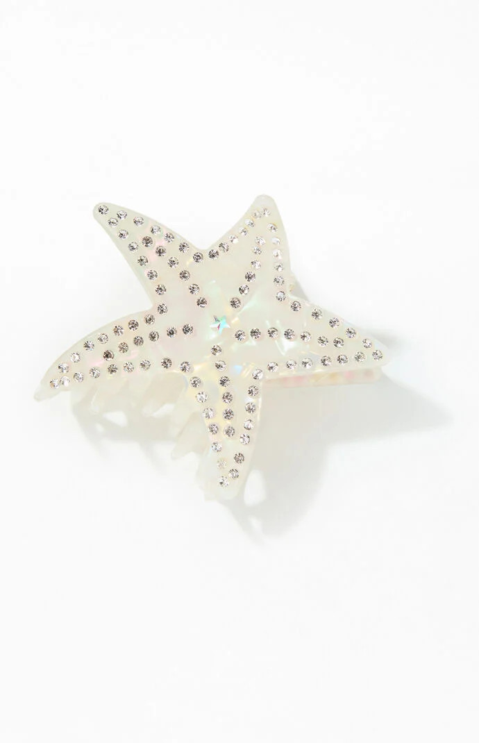 Starfish Hair Claw Clip in Pearl | PacSun