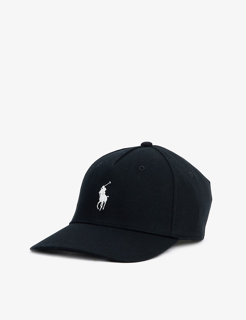 Modern logo-embroidered woven baseball cap | Selfridges