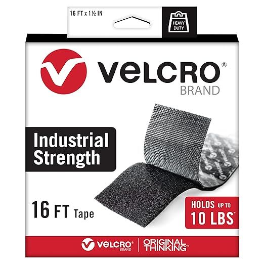 VELCRO Brand Heavy Duty Tape | 16 Foot Roll | Strong Sticky Back Adhesive Holds up to 10 lbs | In... | Amazon (US)