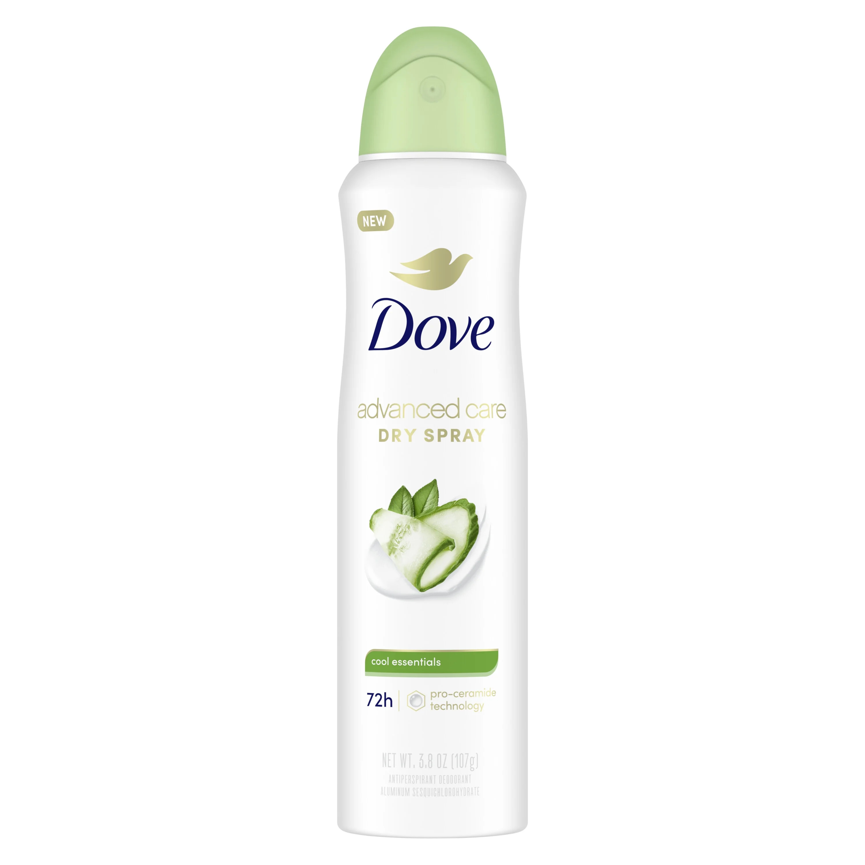 Dove Advanced Care Long Lasting Women's Antiperspirant Deodorant Dry Spray, Cool Essentials, 3.8 ... | Walmart (US)