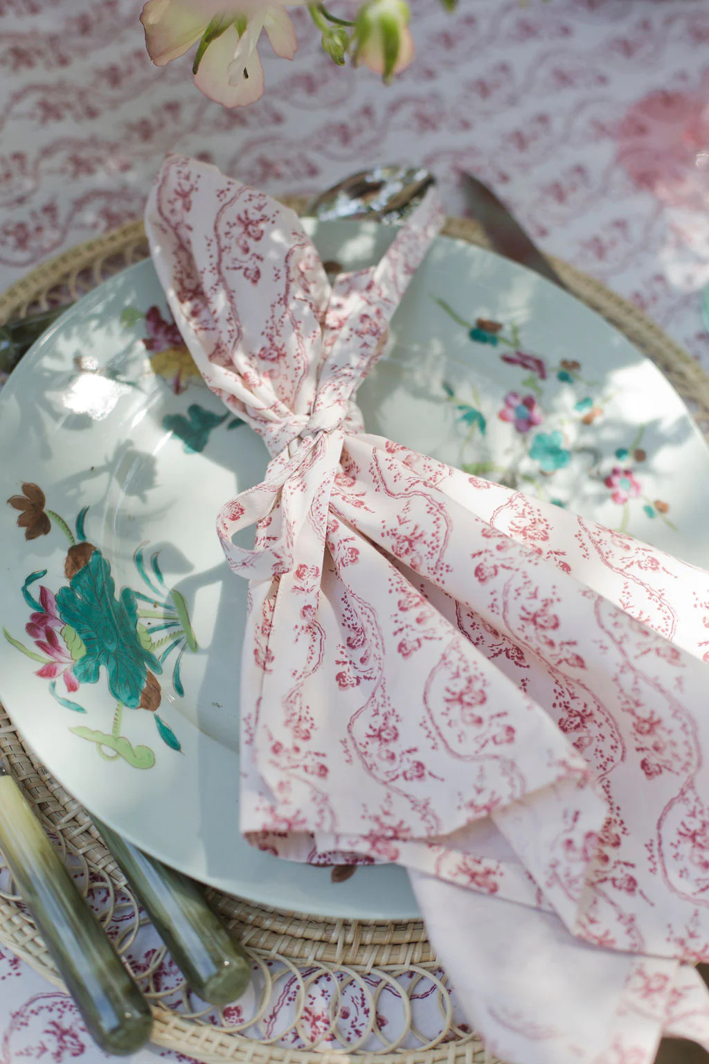 Set-of-Four Sibyl Napkins with Ties | Parterre