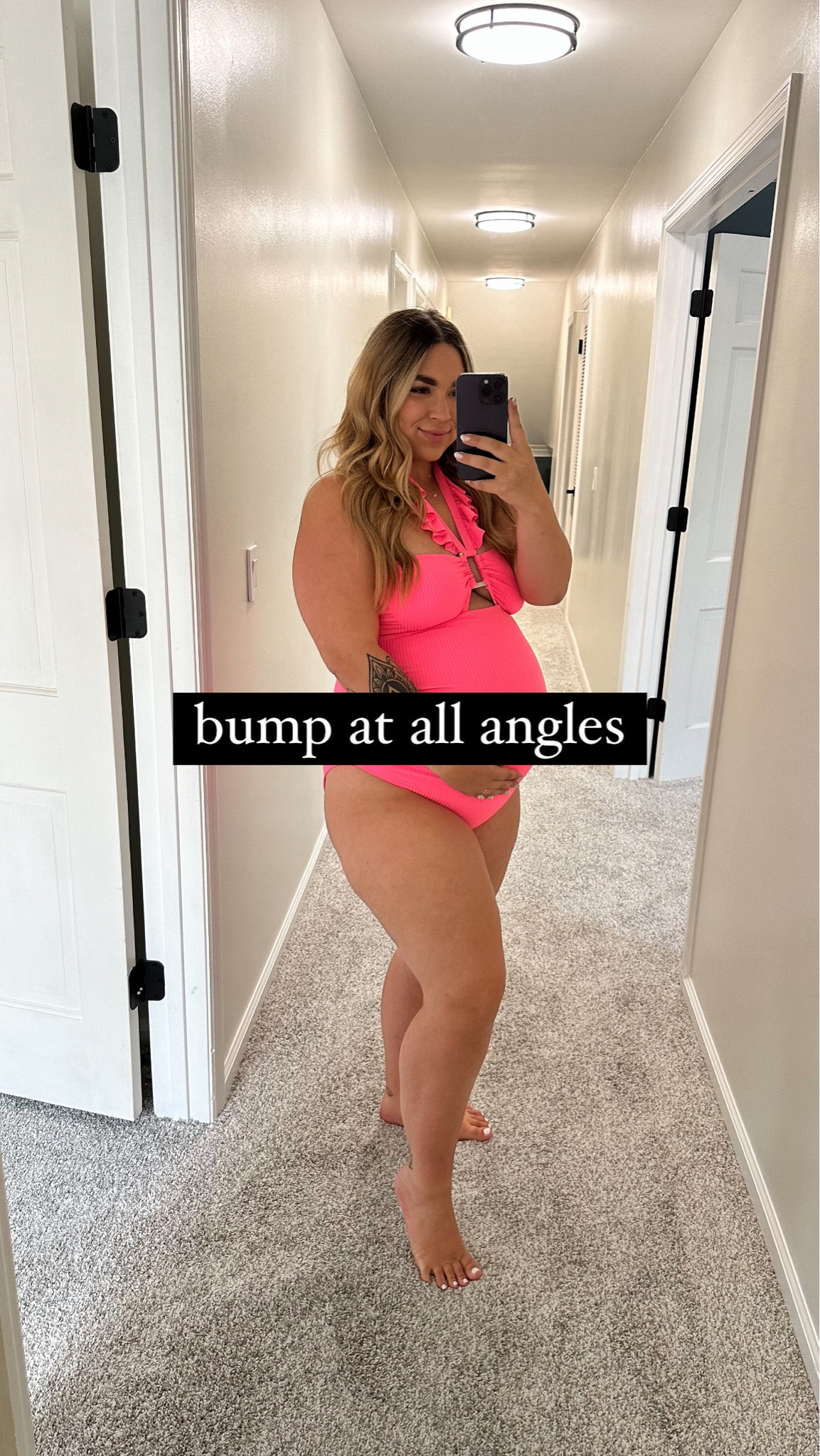 Maternity swimsuit 

#LTKStyleTip #LTKBump #LTKSwim