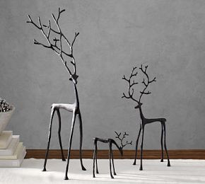 Bronze Sculpted Reindeer PinterestFacebookXCopy Link Email Print | Pottery Barn (US)