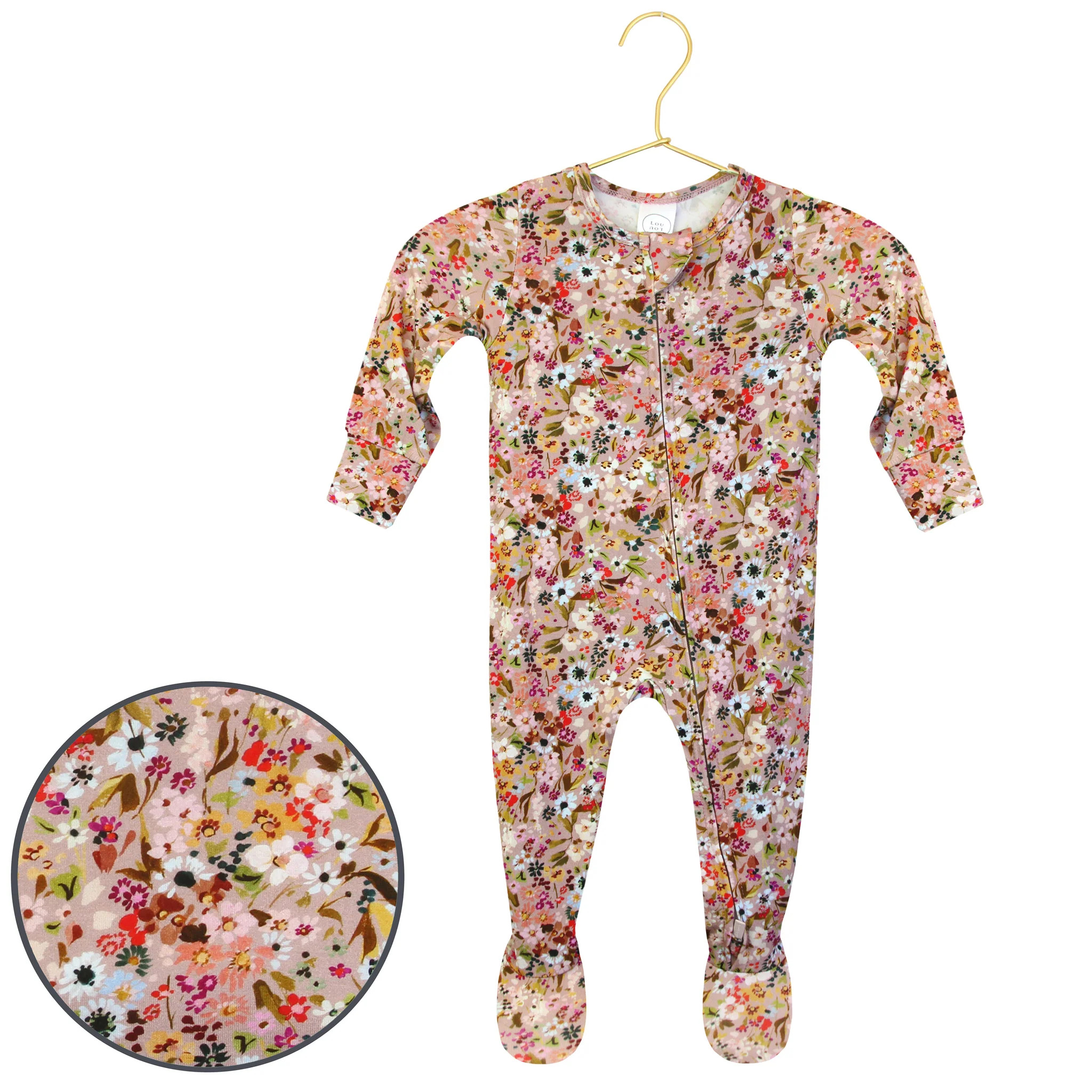 Penelope Zipper Footies | Lou Lou & Company