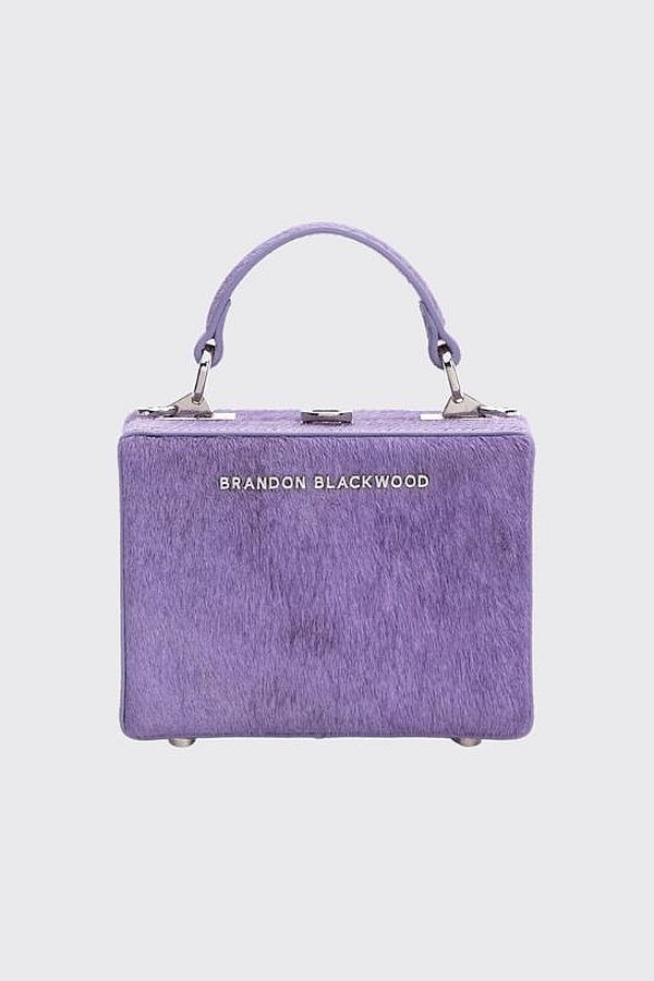 Brandon Blackwood | Mini Kendrick Trunk - Soft Purple Ponyhair | The Lobby
