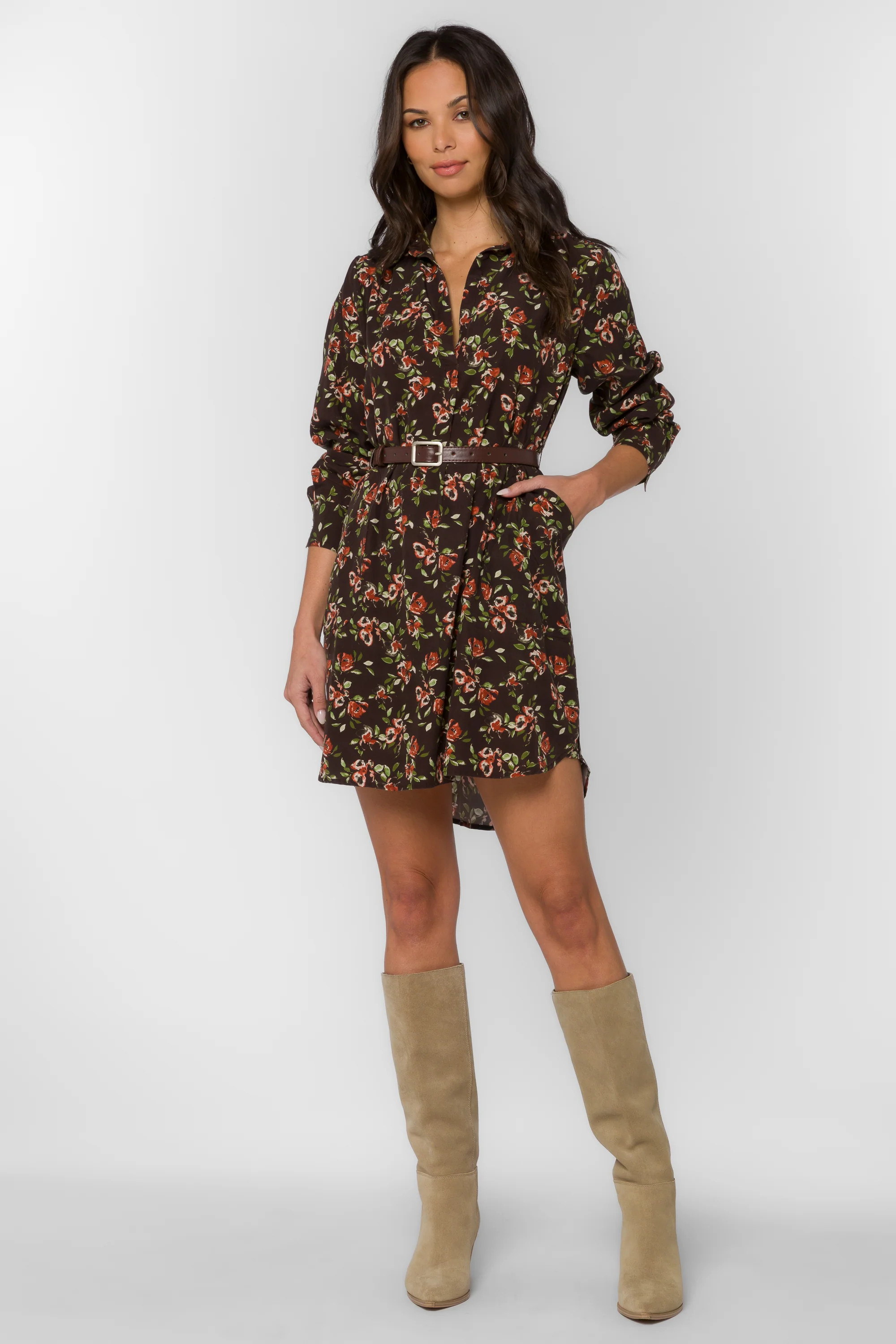 Tessa Watercolor Blossom Dress | Velvet Heart Clothing