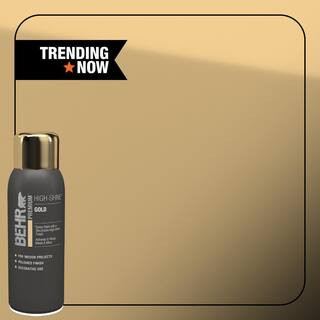 11 oz. #SP-321 Metallic Gold Hi-Gloss Shine Interior Spray Paint Aerosol | The Home Depot