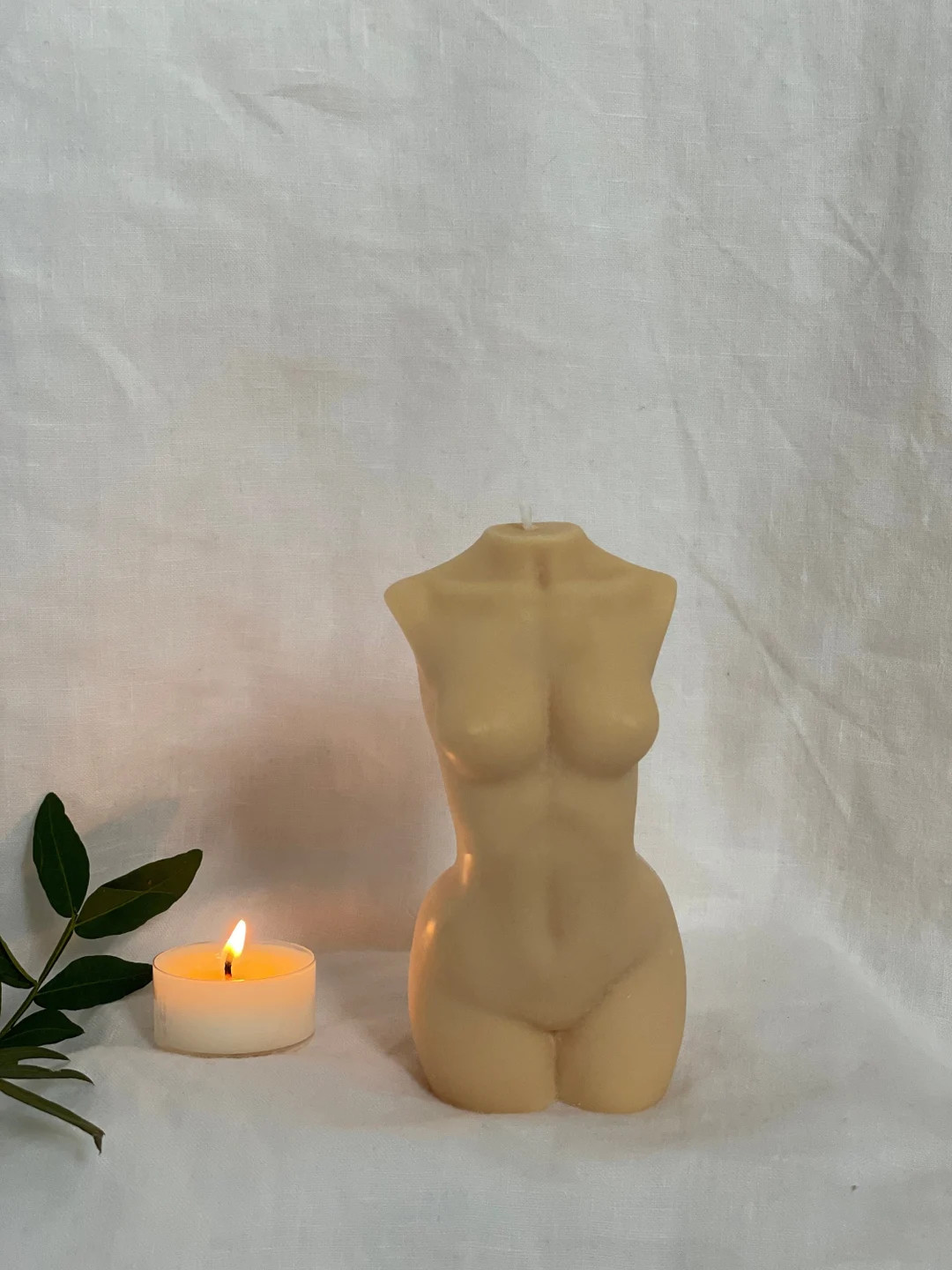 Large Venus Body Candle Black Orchid Scent Soy Wax Female Bust Candle Valentine Gift Female Body ... | Etsy (US)
