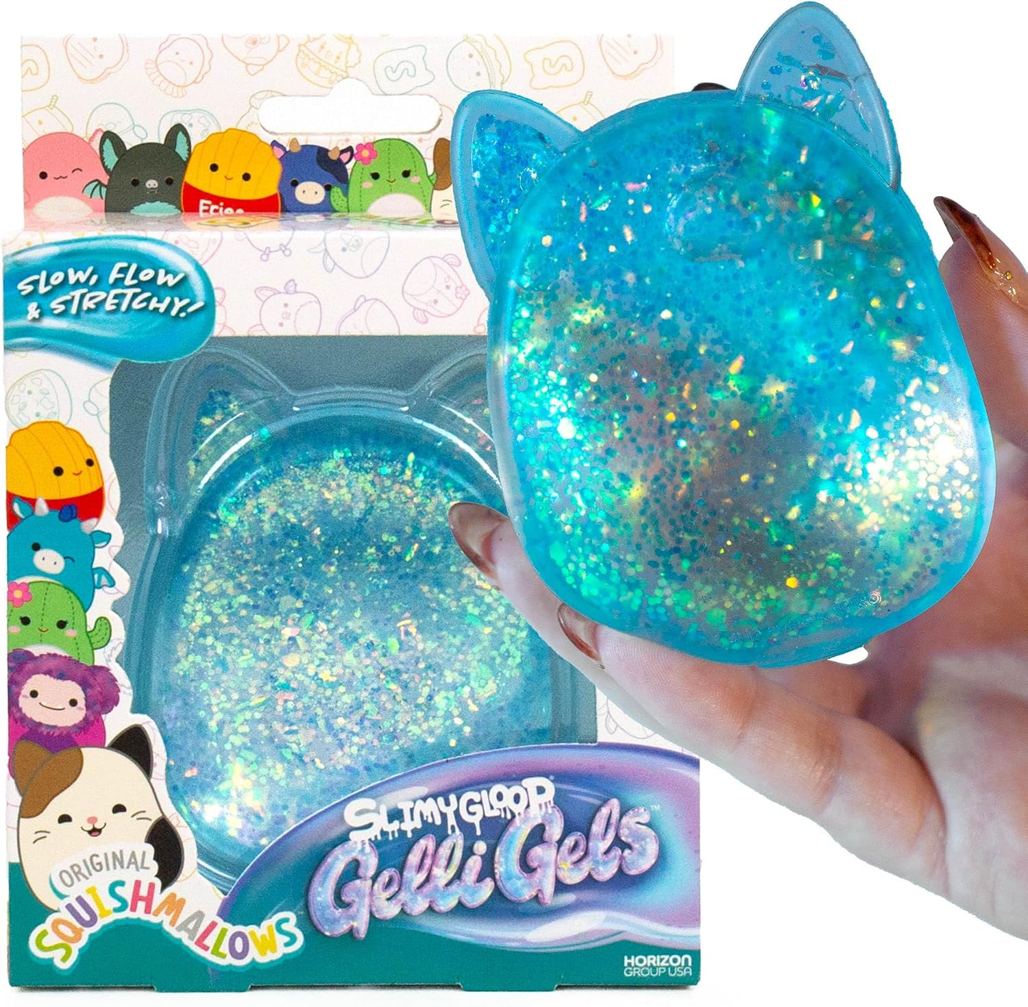 Horizon Group USA Slimygloop Gelli Gels, Blue Squishmallows | Amazon (US)