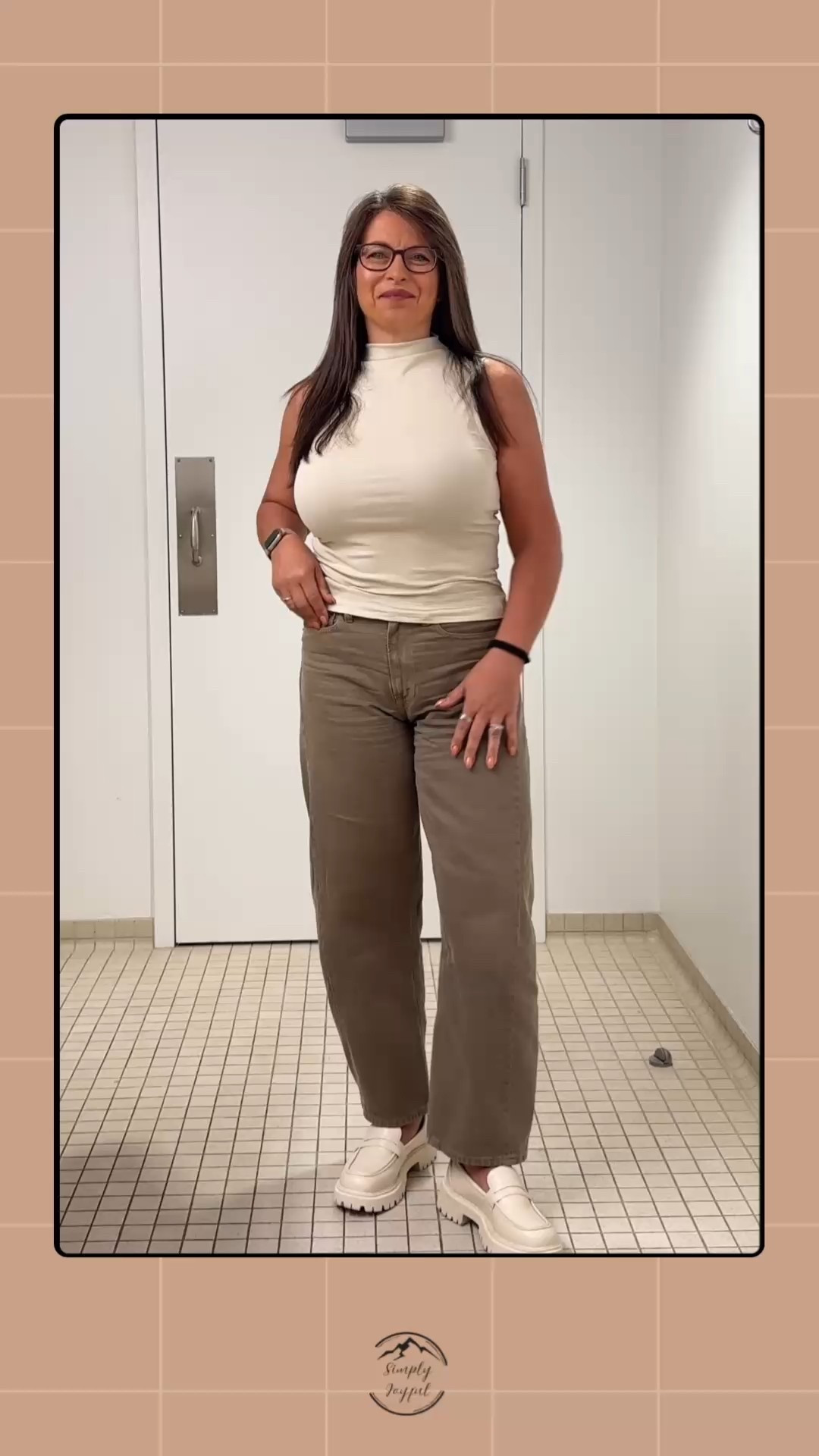 FINALLY Friday!!  Work and after work fit, these barrel jeans are the best (25) | top is from Zara (S) 

#LTKWorkwear #LTKOver40 #LTKSummerEdit
