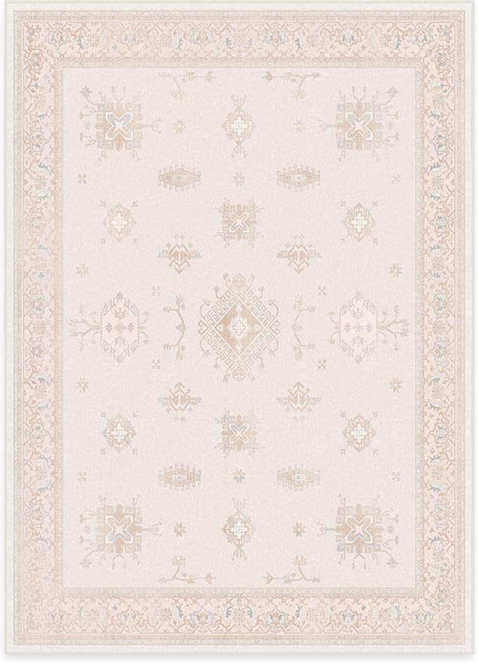 RUGGABLE Verena Washable Rug - Perfect Washable Area Rug for Kids Room, Nursery - Stain & Water R... | Amazon (US)