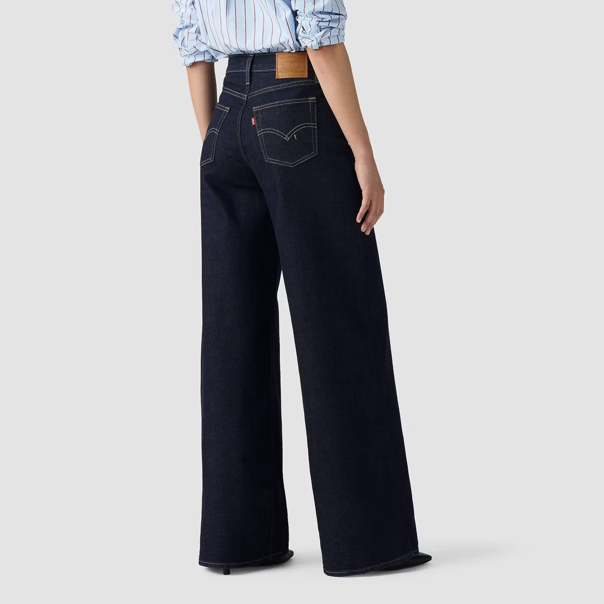 Levi's® Women's High-Rise Wide Leg Jeans - Retro Rinse 26 | Target