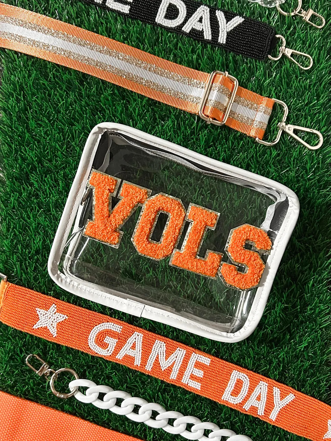 STADIUM BAG - Clear Purse - Game Day Bag - Game Day Purse - Tennessee Purse - Vols Bag - Stadium ... | Etsy (US)
