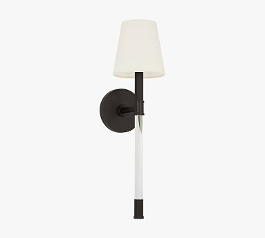 Celine Tube Sconce (19") | Pottery Barn (US)