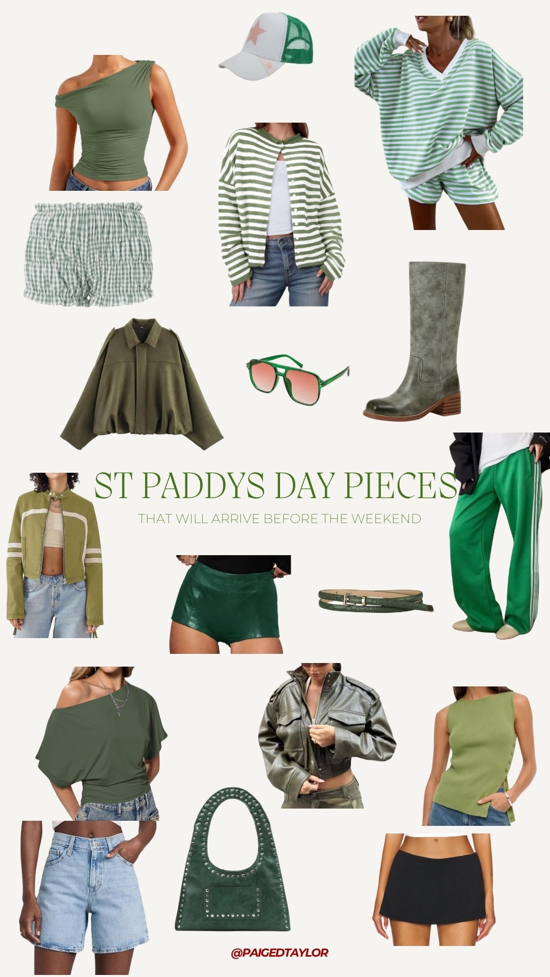 amazon st paddy’s day pieces that will arrive in time 🍀💚🧚🏻‍♀️