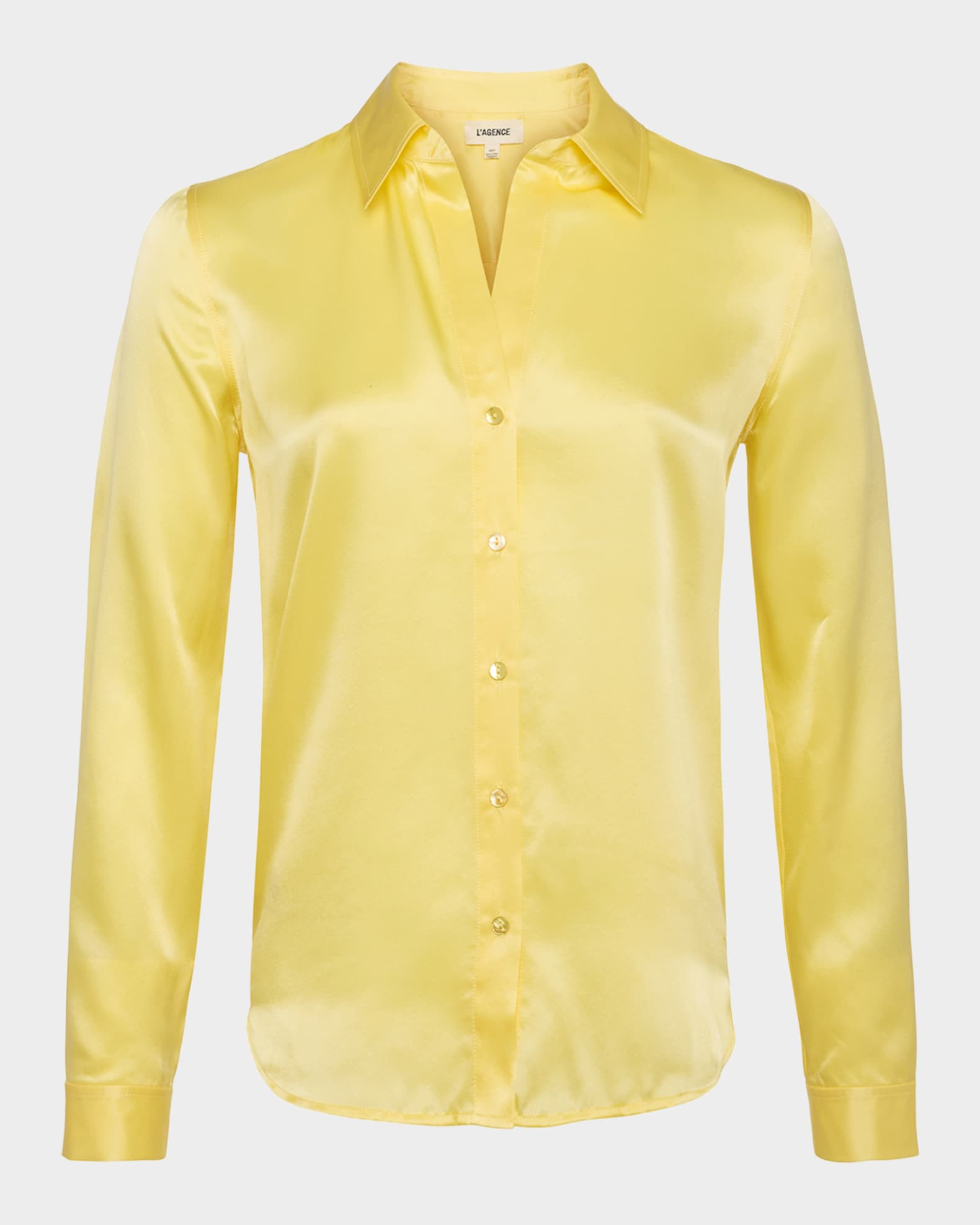 L'Agence Tyler Long-Sleeve Blouse | Neiman Marcus