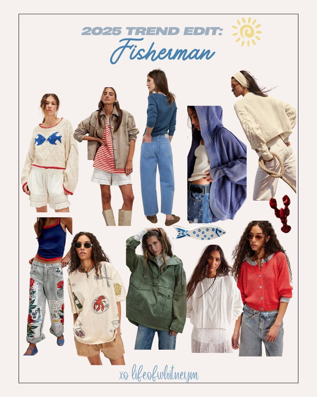 The Fisherman Aesthetic is casting a line into 2025, blending relaxed coastal vibes with rugged, vintage-inspired staples. Think chunky knits, relaxed layers, worn-in denim, and nautical details that feel effortlessly cool. Perfect for layering, mixing textures, and embracing that “just came back from the sea” energy. 🌊⚓️

Tap the link to explore & shop my curated finds—trust me, you don’t want to miss this one. 👀 

 

#LTKMostLoved #LTKStyleTip #LTKTravel