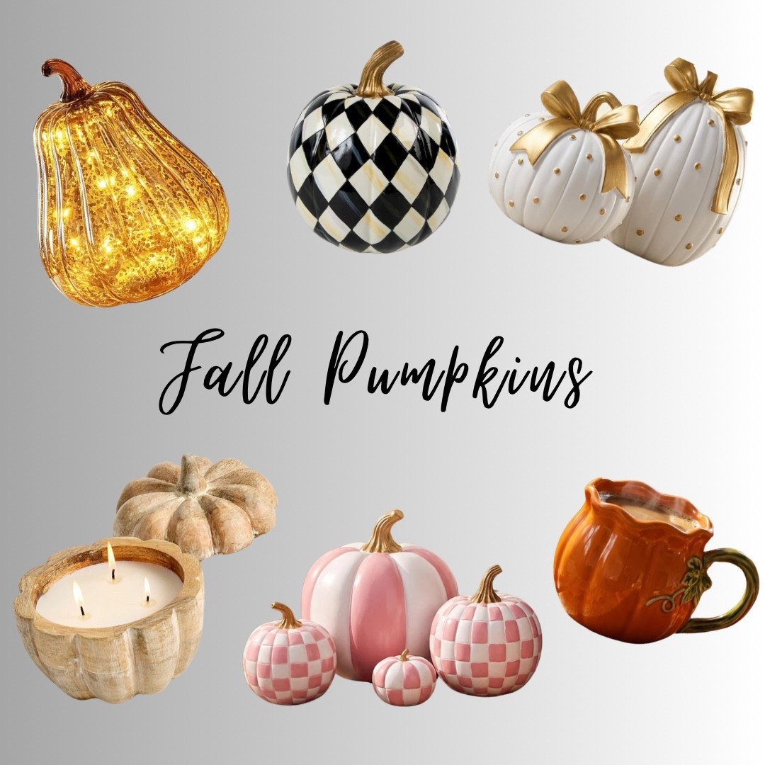 🍂 Bringing all the cozy fall vibes home with these cute pumpkin finds. Whether you love classic, neutral, or a little bit whimsical, these are perfect for adding a touch of autumn to your home!

#LTKHome #LTKSeasonal