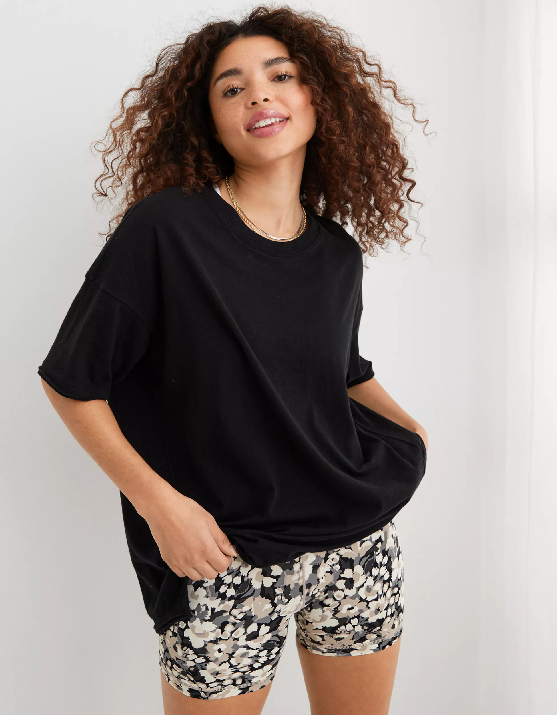 Aerie Oversized Boyfriend T-Shirt | Aerie