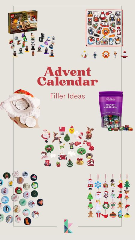 Advent calendar filler, advent filler, calendar, advent, Christmas, gift, kids 

#LTKunder50 #LTKGiftGuide #LTKHoliday