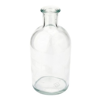 REGALWOVEN Glass Bud Vases Set For, Assorted Vintage Small Flower Vases in Bulk, Thickened Embossed Glass Bottle 2.8"L x 2.8"W x 5.1"H Clear | Target