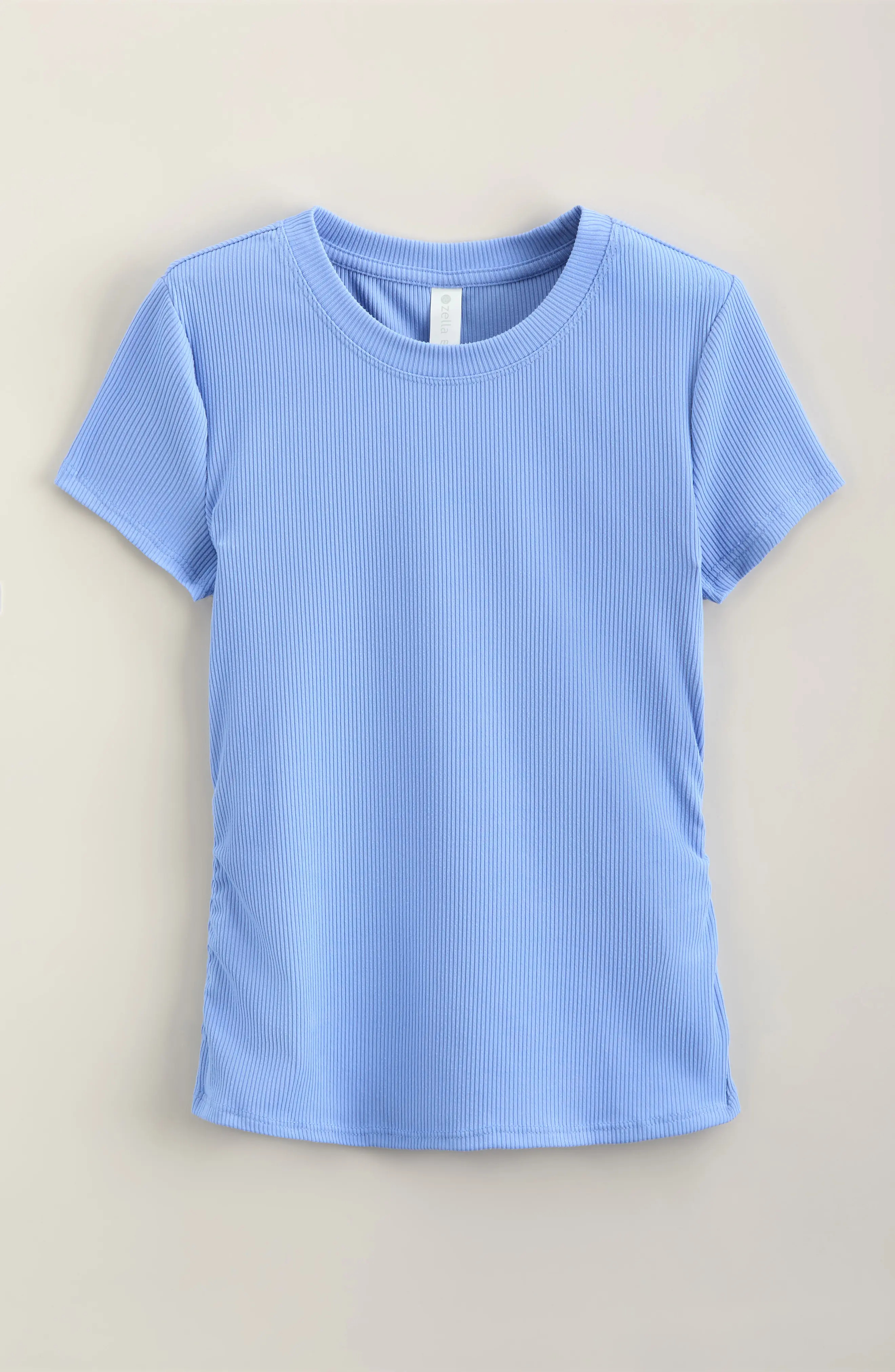 Zella Girl Kids' Game On Side Shirred T-Shirt | Nordstrom | Nordstrom