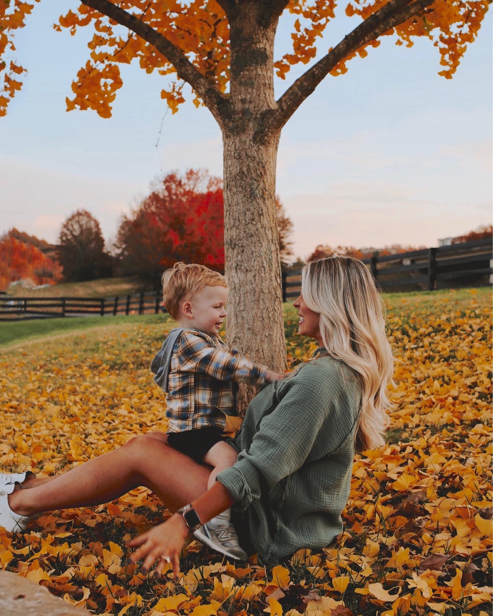 Shop my casual dinner biker shorts outfit and baby boy’s hoodie flannel 😍 I am wearing size small in my oversized Aerie button up top & size 6 in my Lululemon biker shorts. Golden Goose sneakers fit TTS  

#LTKbump #LTKfamily #LTKstyletip
