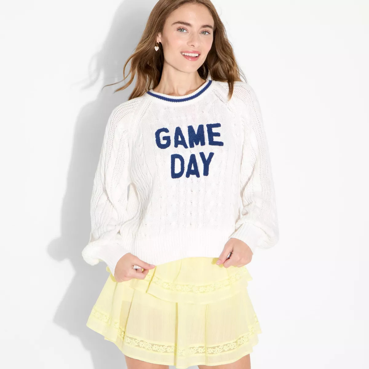 Women's Game Day Pullover Sweater - Wild Fable™ | Target