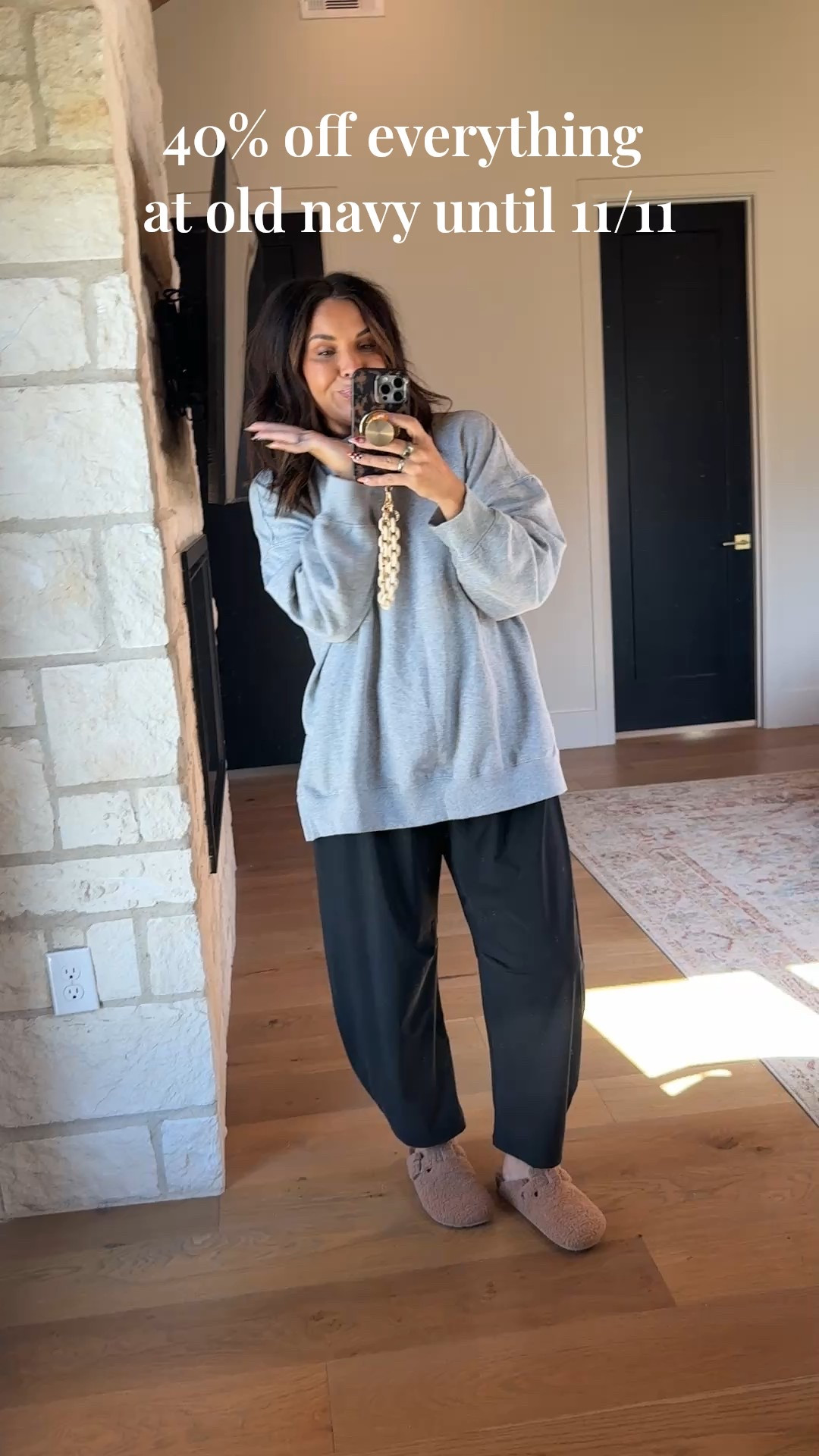 40% off everything at Old Navy!
And our favorite pants are restocked!
Barrel Athletic Pants: Large
Sweats: large
Denim: size 10/tall on all
Tops: XL




#LTKFindsUnder50 #LTKMidsize #LTKTall

#LTKStyleTip #LTKMidsize #LTKSaleAlert