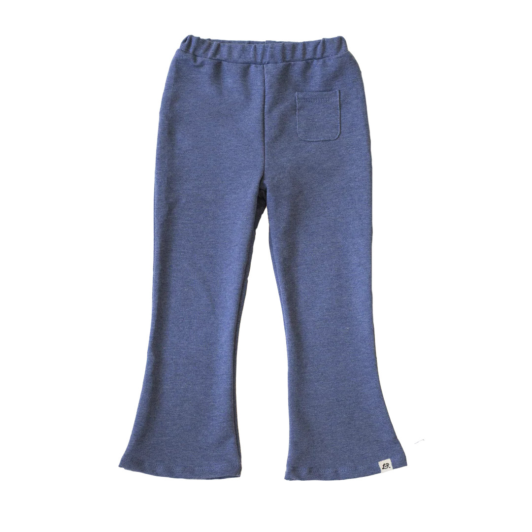 Denim Flare Pants | Little Road Co.