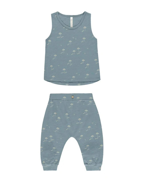 Rylee + Cru Collective Tank & Slouch Pant Set | Shop Simon