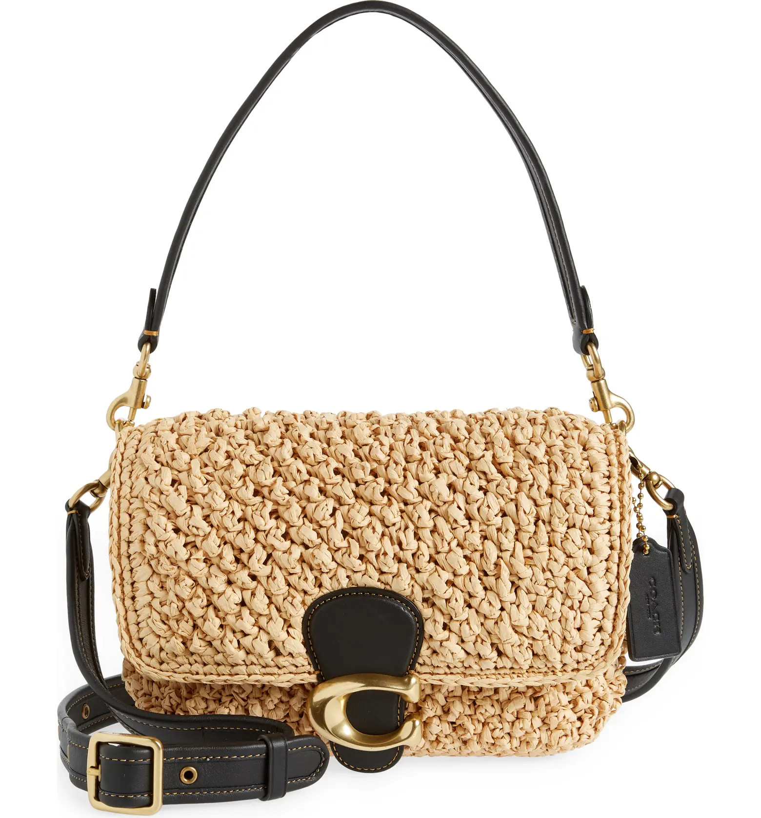 COACH Paper Straw Crossbody Bag | Nordstrom | Nordstrom
