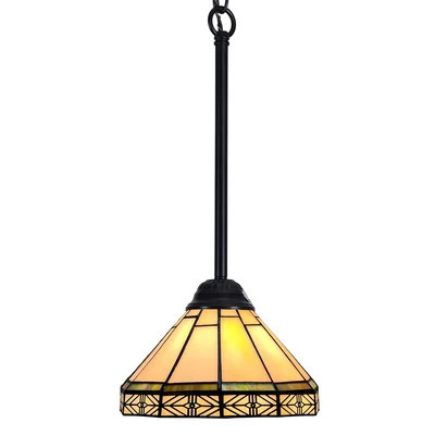Tiffany Mini Pendant Lighting For Kitchen Island Dining Room Traditional Handicraft Art Stained Glass Hanging Light | Wayfair North America
