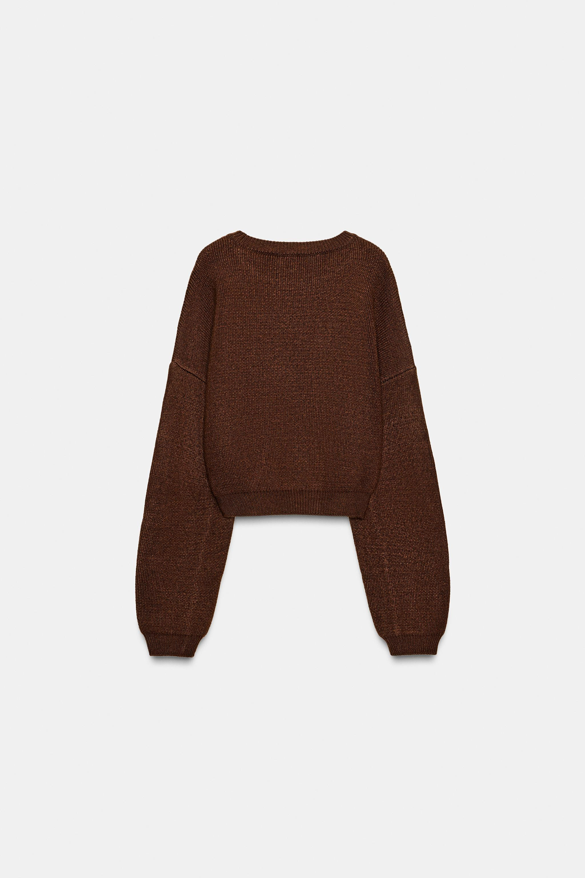PLAIN KNIT JUMPER | Zara UK