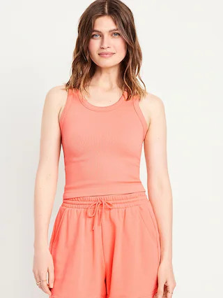 Seamless Ribbed Tank Top | Old Navy (US)