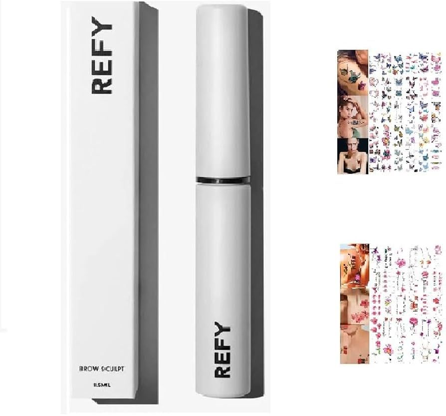 R.E.F.Y Brow Sculpt Shape and Hold Gel with Lamination Effect (0.28 oz/ 8.5 ml) + Bonus 30pcs/bag... | Amazon (US)