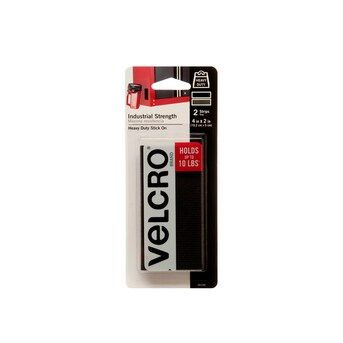 VELCRO Industrial strength 4-in Black (2-Pack) | Lowe's